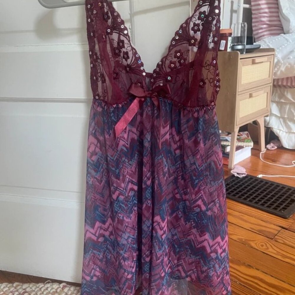 bedazzled vintage nightgown